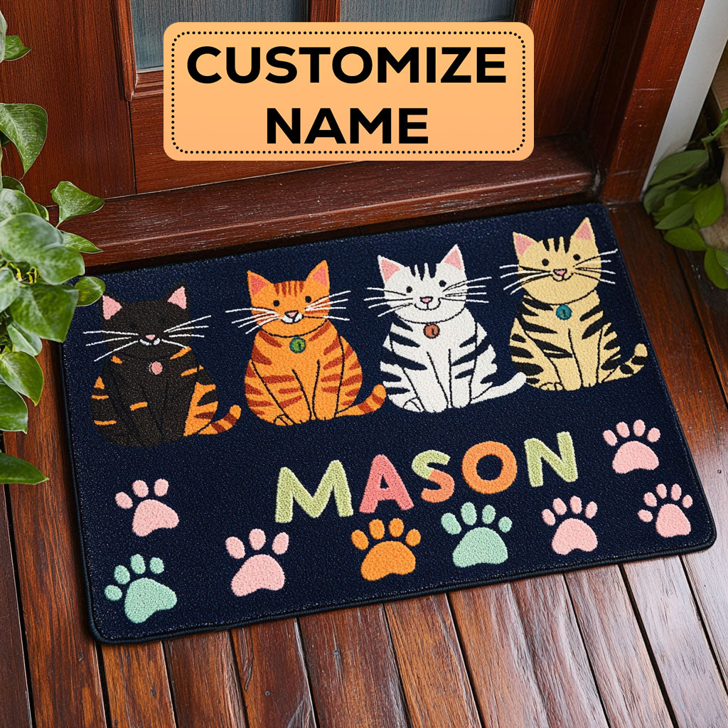 Color Paw CW2108068CL Personalized Doormat
