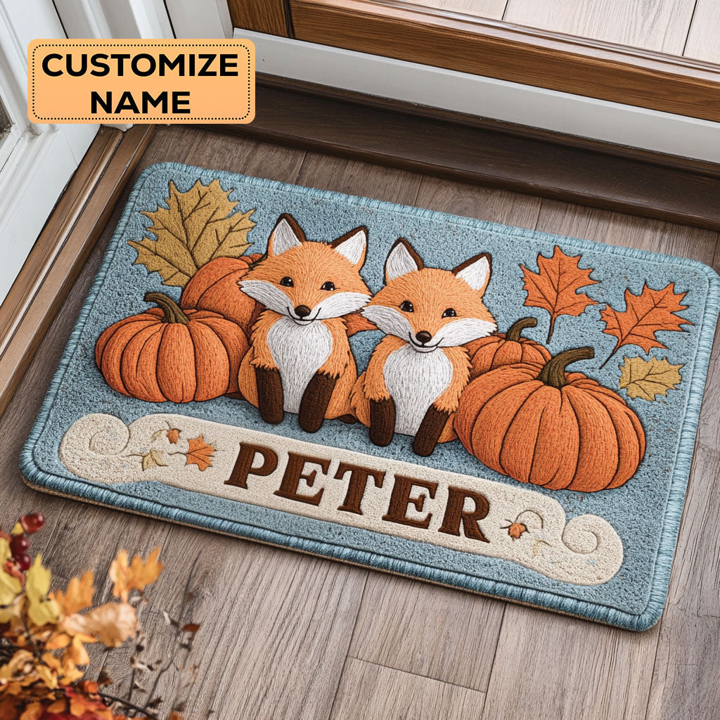 Red Charming CP1508130CL Personalized Doormat