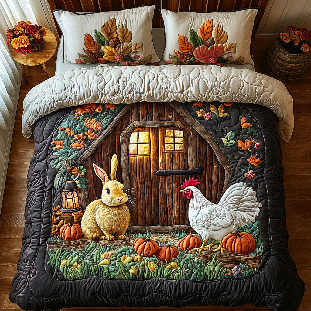 The Barnyard Pals WY2208043CL Duvet Cover Set