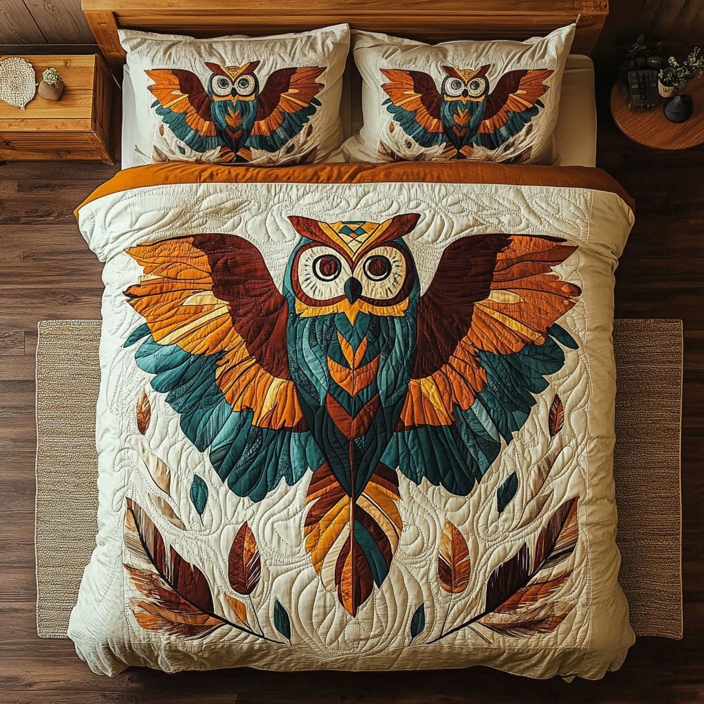 Mystic Owl Awakening WY2406077CL Duvet Cover Set