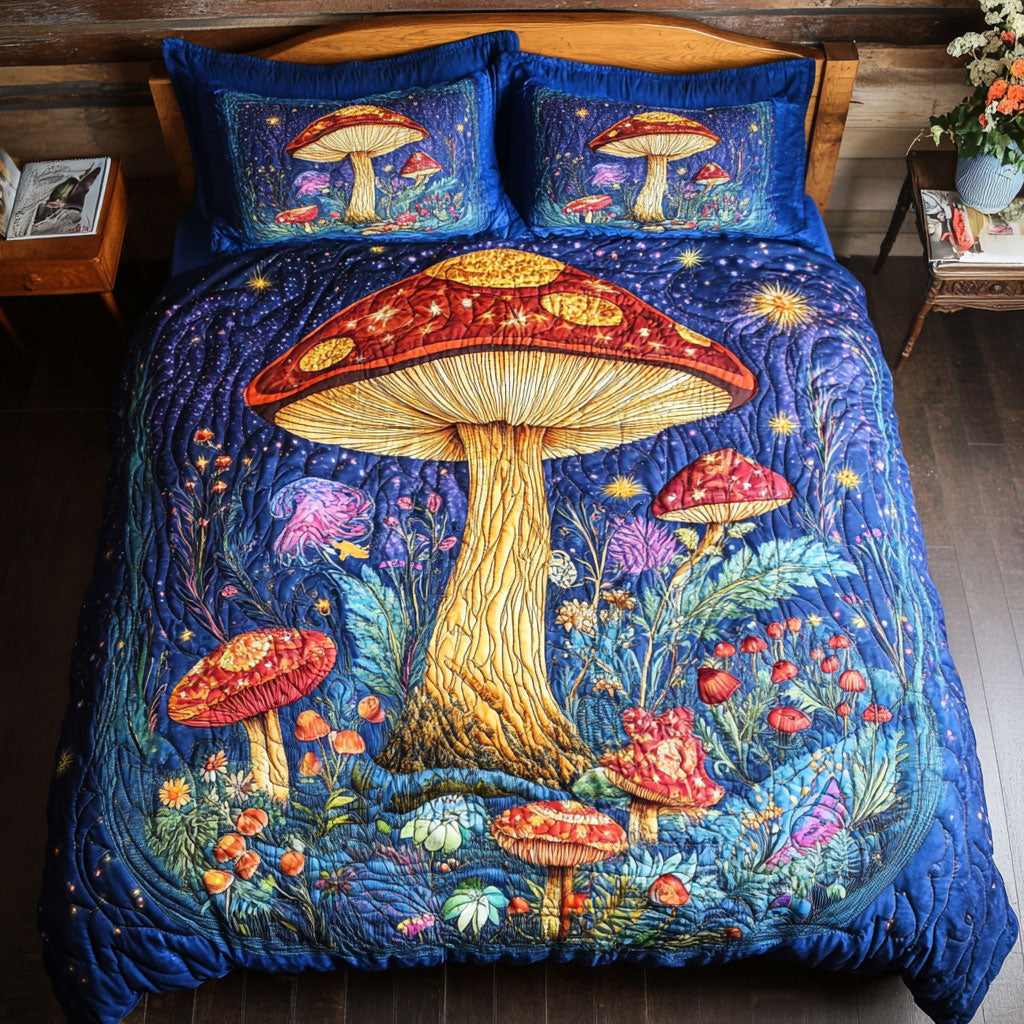 Mystic Mushroom WY1402108CL Duvet Cover Set