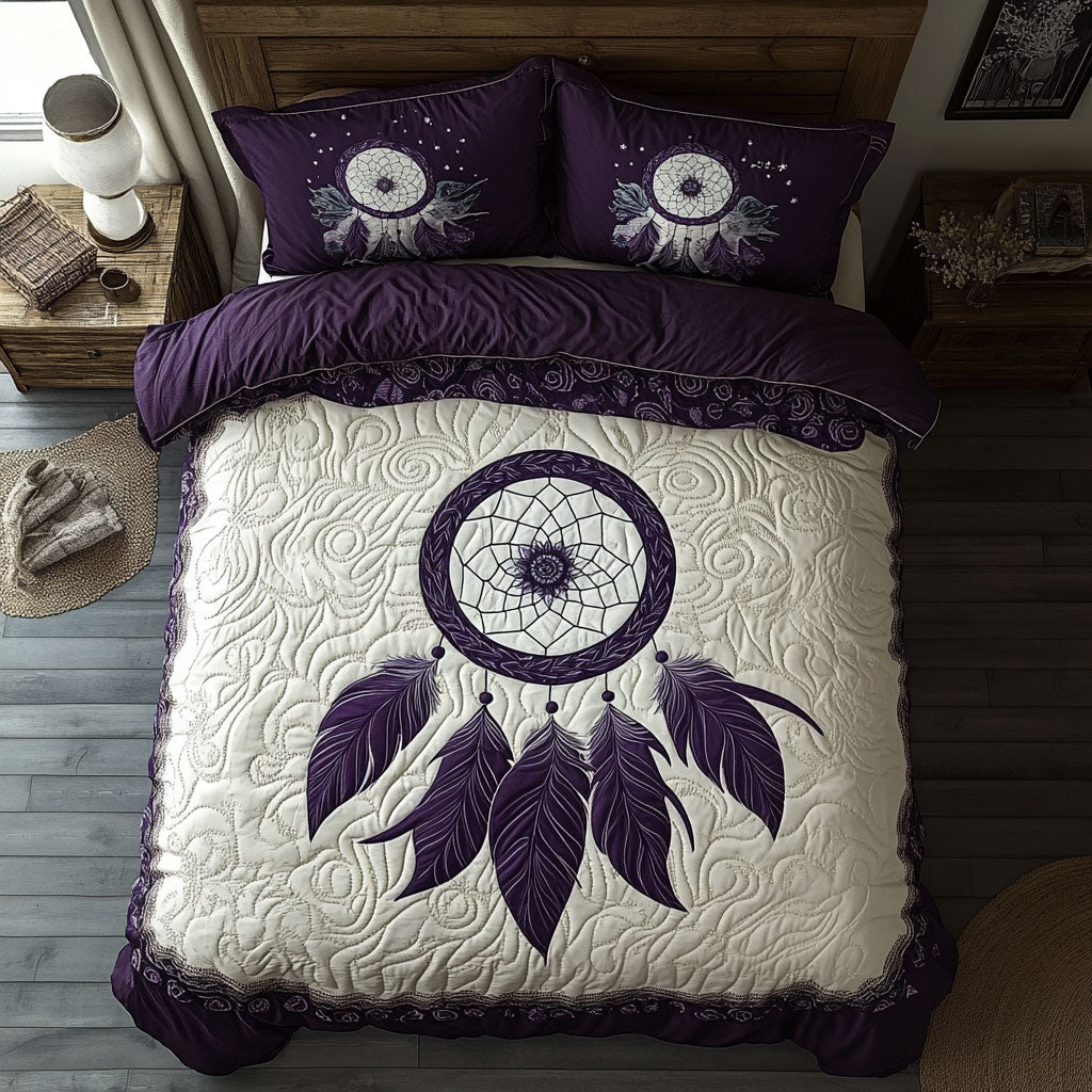 Mystic Purple Dreamcatcher WY0802085CL Duvet Cover Set