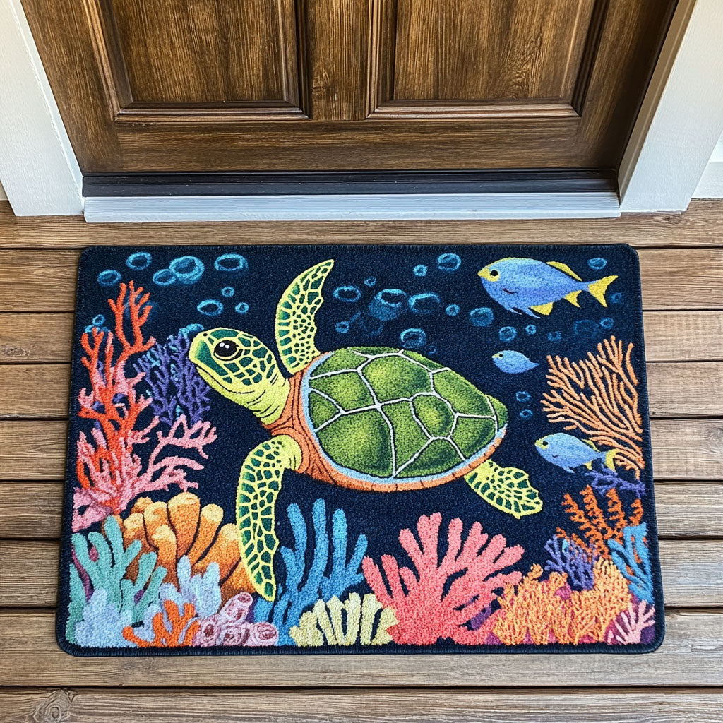 Sea Turtle Dream CW2908066CL Doormat