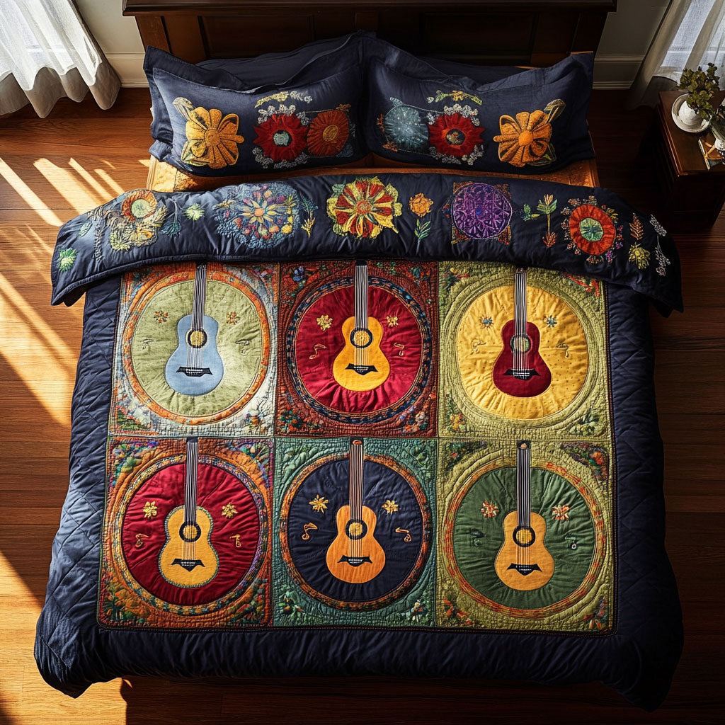 Musical Patchwork WY2208011CL Duvet Cover Set