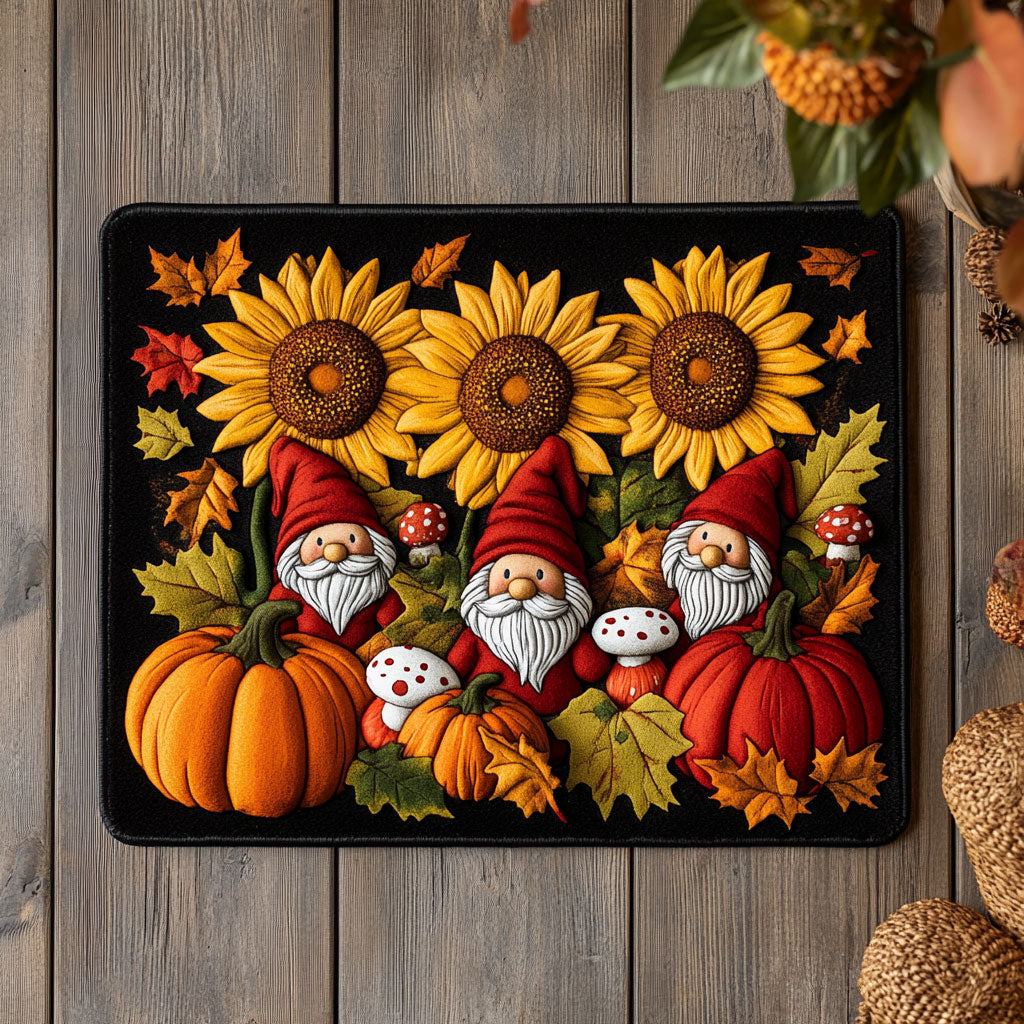 Autumn Gnome CW1508011CL Doormat