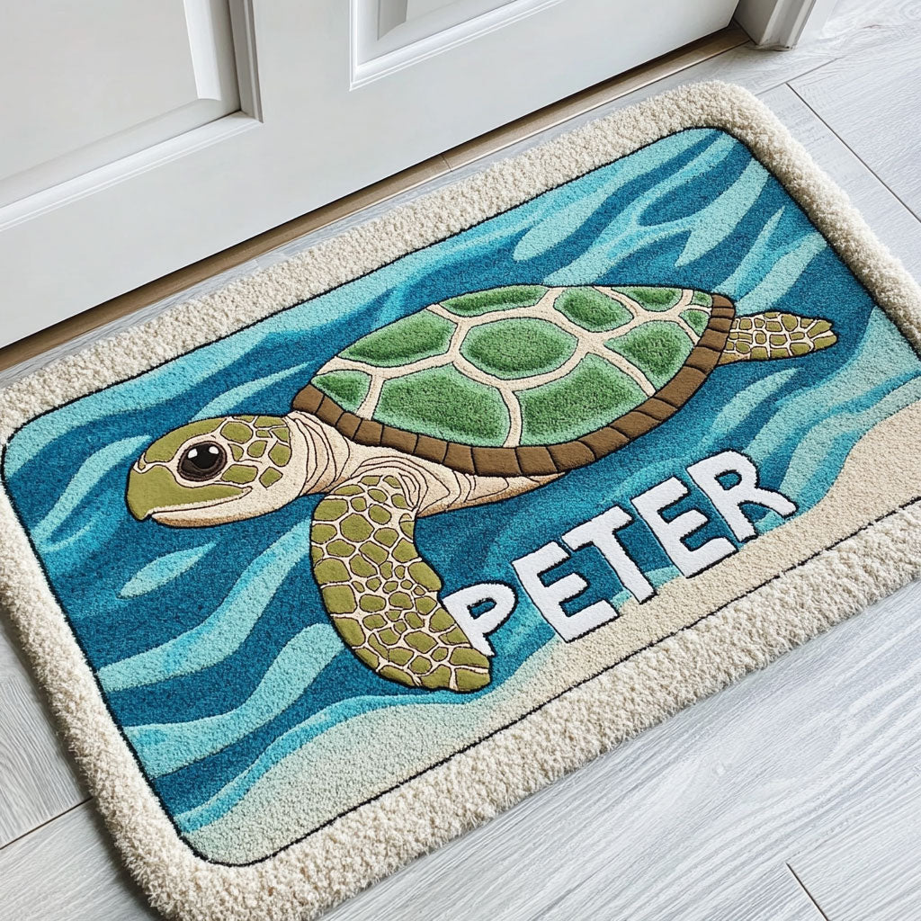 Wave Thread WJ1908055CL Personalized Doormat