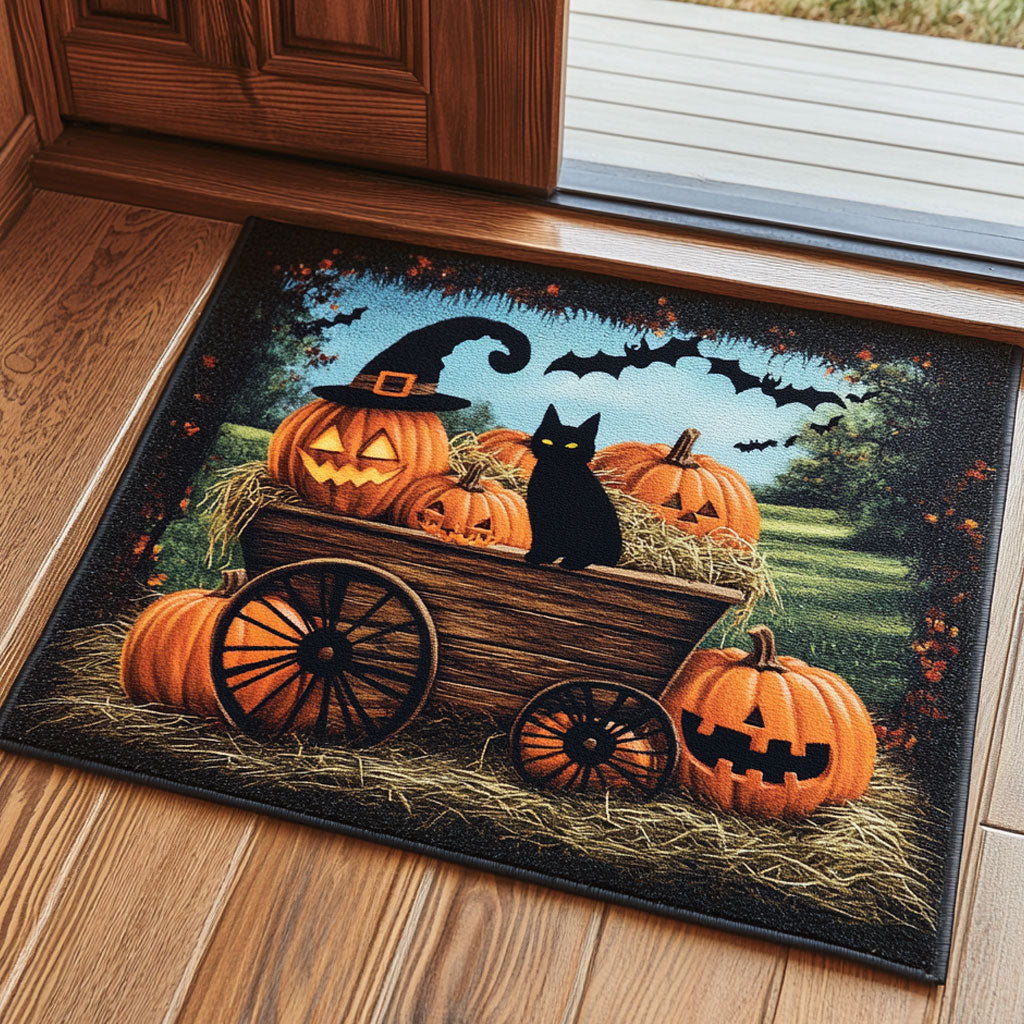 Autumn Wagon CP1308068CL Doormat