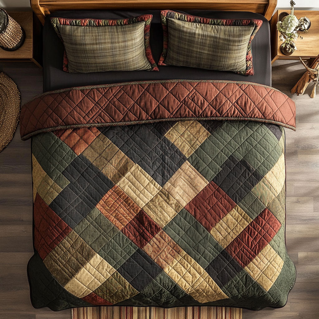 Vintage Patchwork WY1402086CL Duvet Cover Set