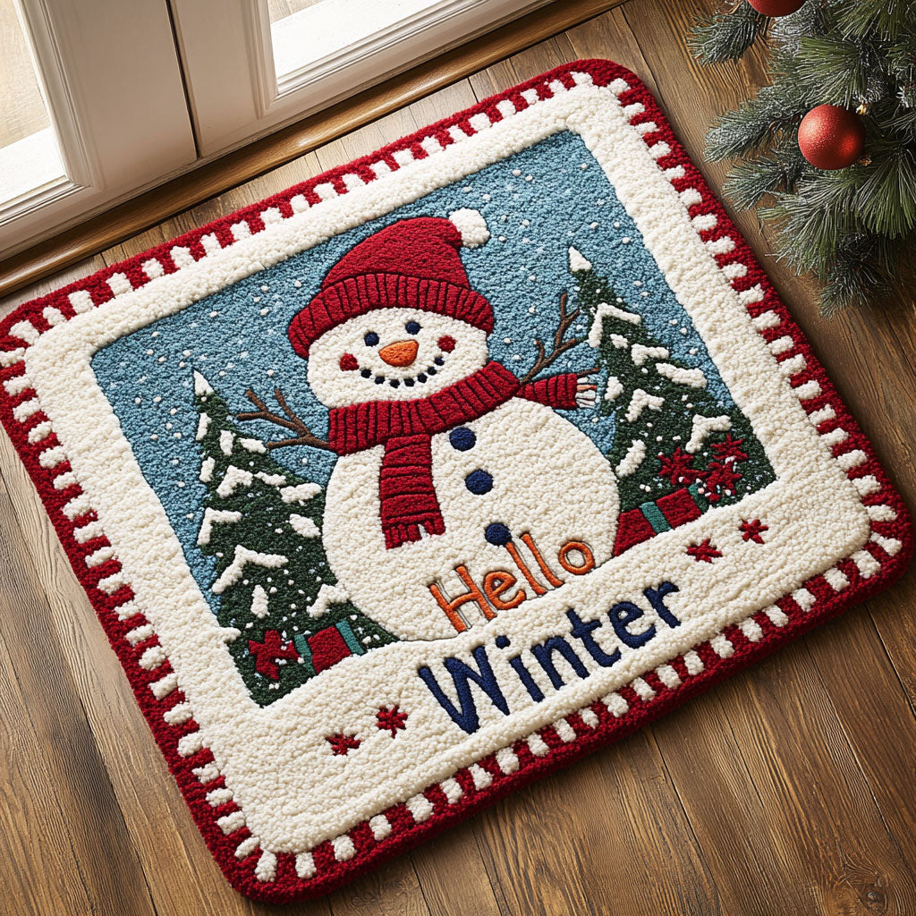 Frosty Hello CP0809088CL Doormat