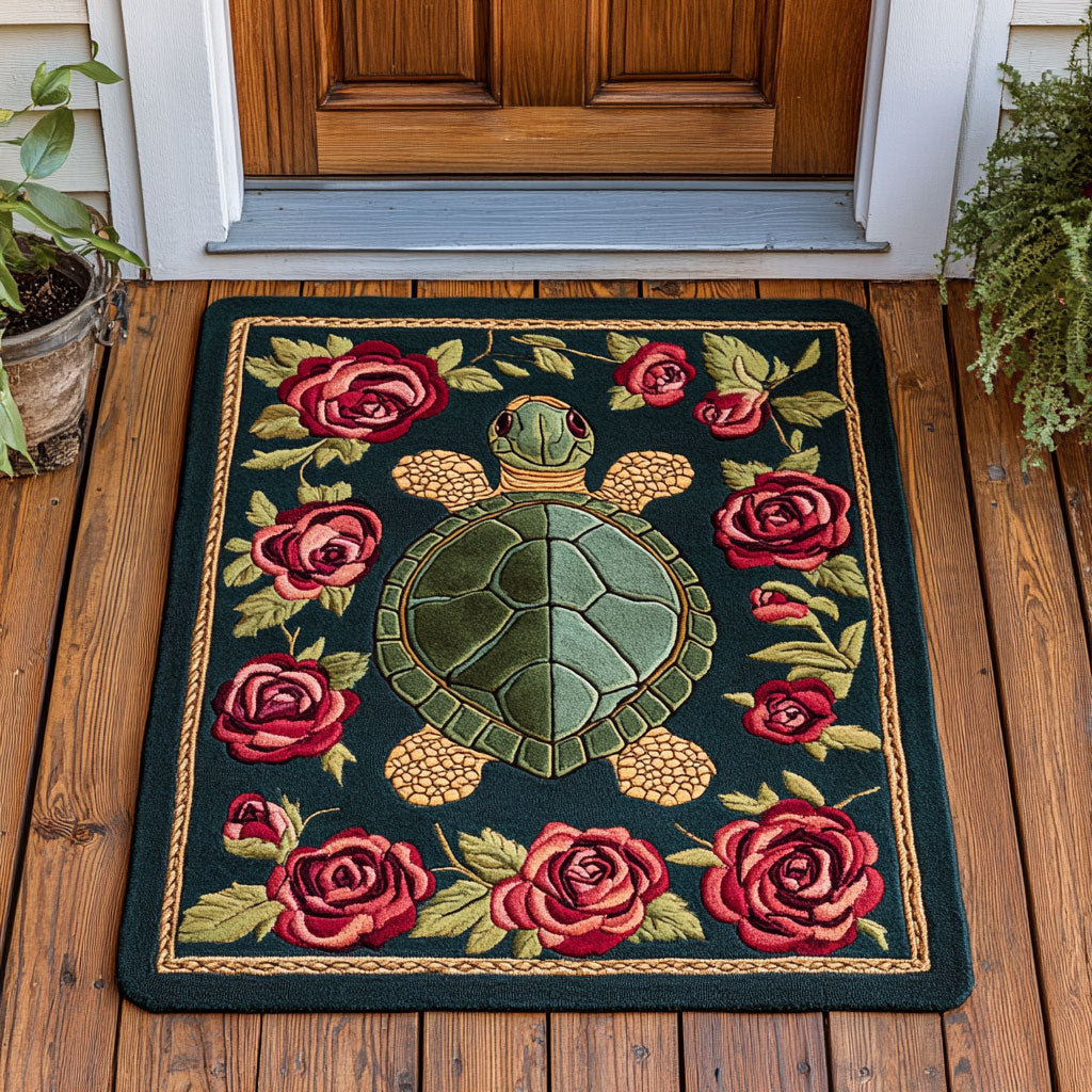 Turtle Rose CW0609050CL Doormat