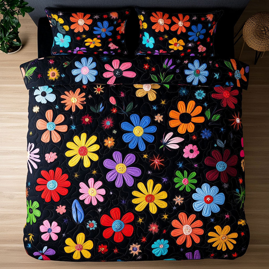 Antique Flower Blooming WU1903032CL Duvet Cover Set