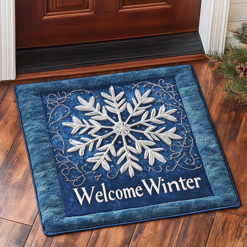 Silver Snowfall CP0809082CL Doormat
