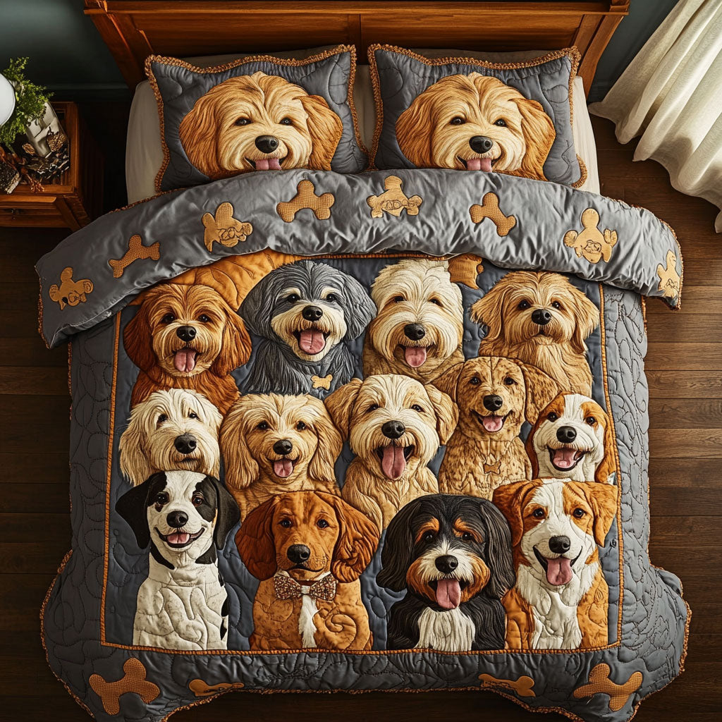 Pawfect Smile WY0907018CL Duvet Cover Set