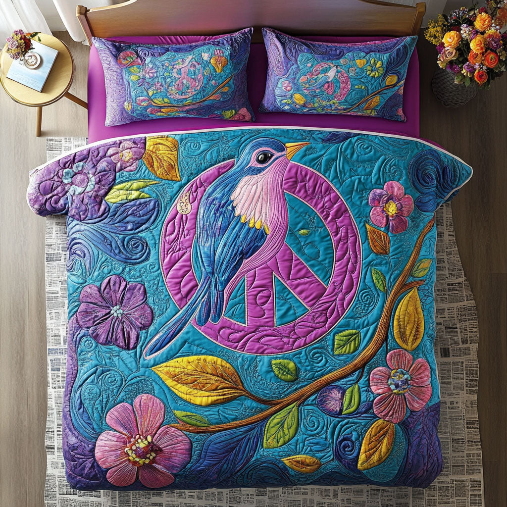 Bluebird Peace WU1002017CL Duvet Cover Set