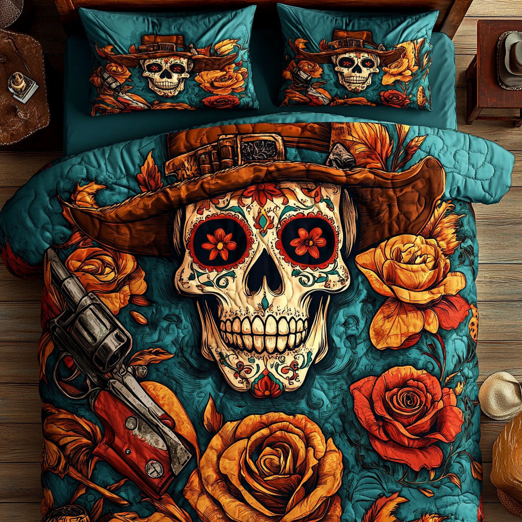 Cowboy Requiem Of The Outlaw WU1703001CL Duvet Cover Set