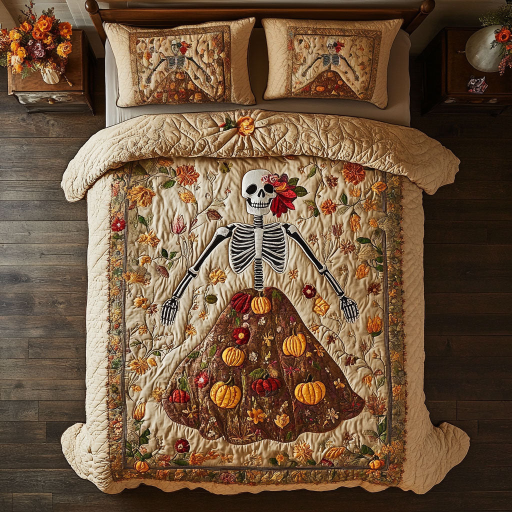 Harvest Bones WY2208054CL Duvet Cover Set