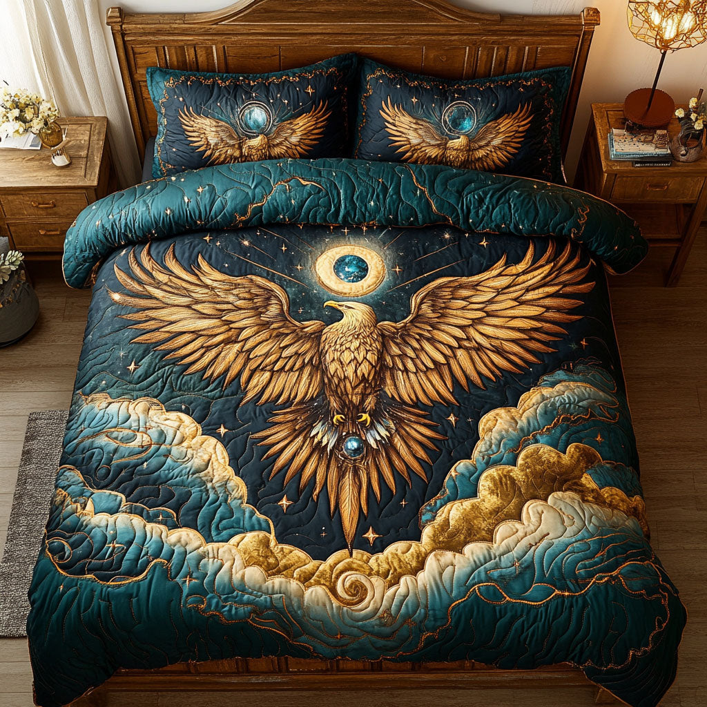 Royal Eagle In Night WY0802095CL Duvet Cover Set