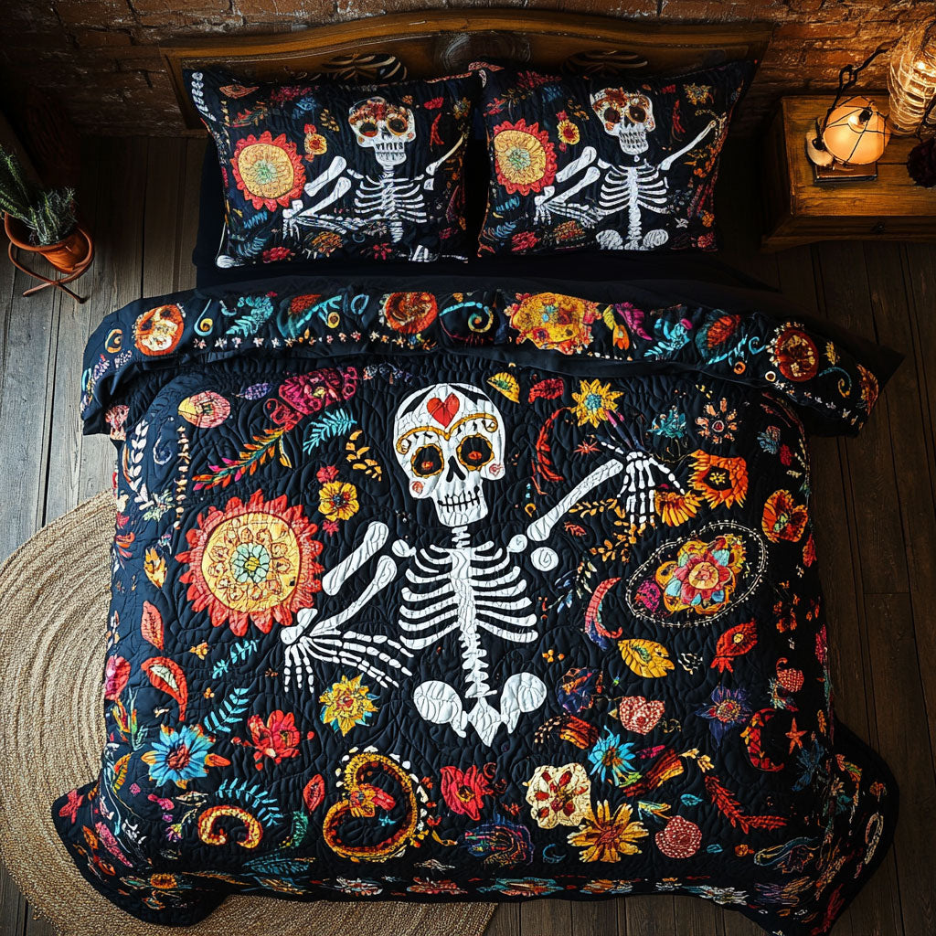Día De Los Muertos Eternal Fiesta WU1903043CL Duvet Cover Set