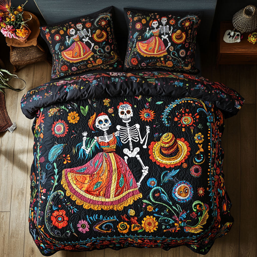 Día De Los Muertos Eternal Fiesta WU1903044CL Duvet Cover Set