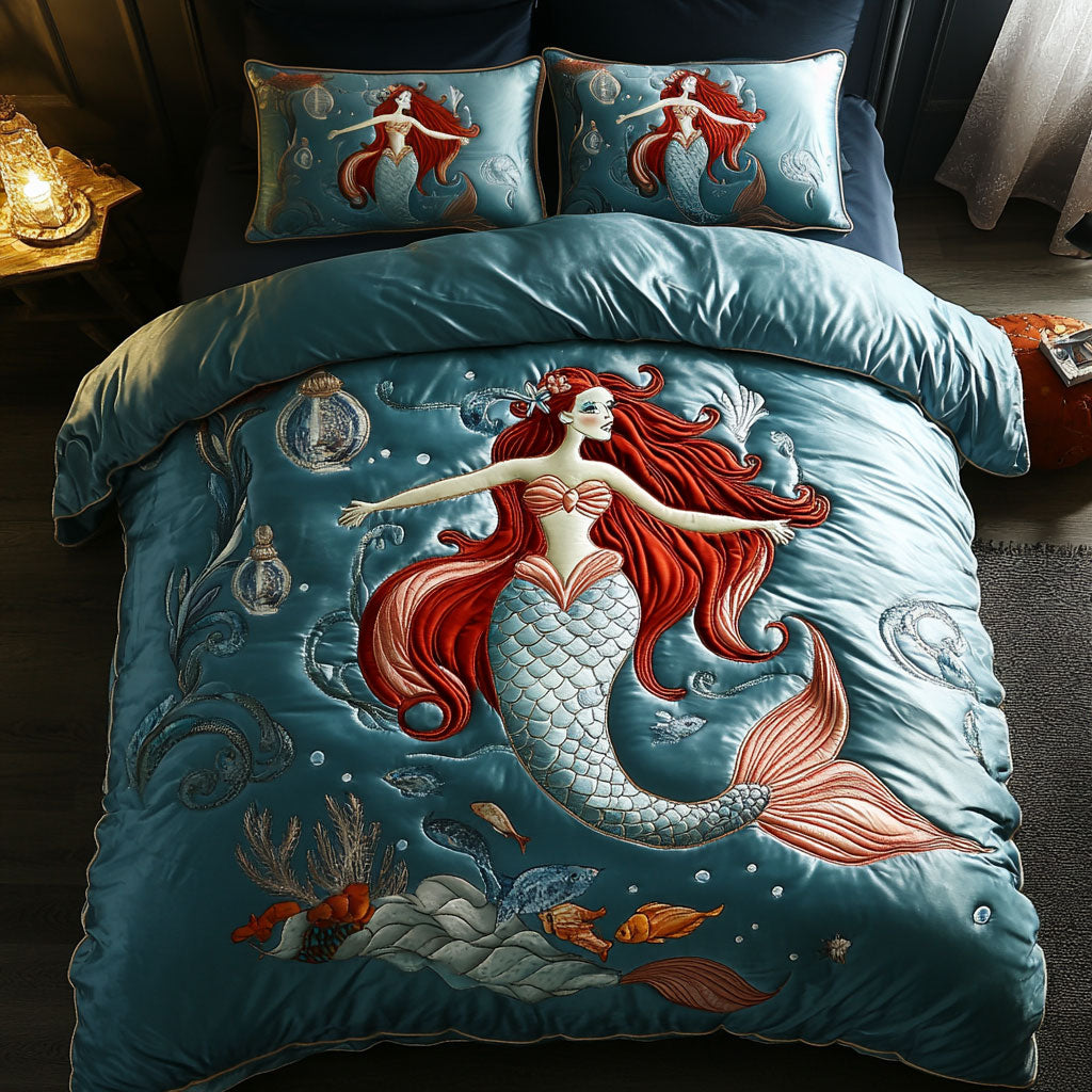Dreamy Mermaid WU1002003CL Duvet Cover Set