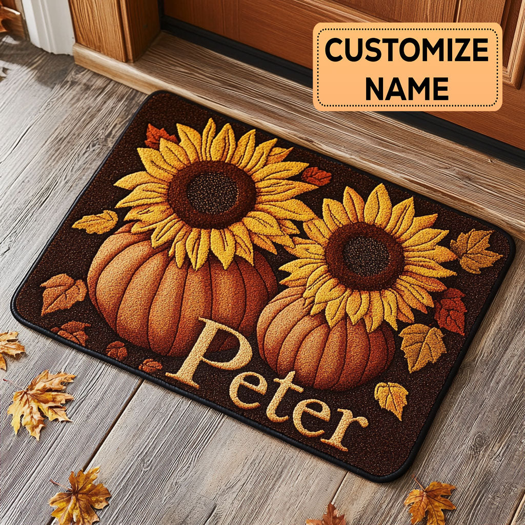 Amber Field CP0609007CL Personalized Doormat