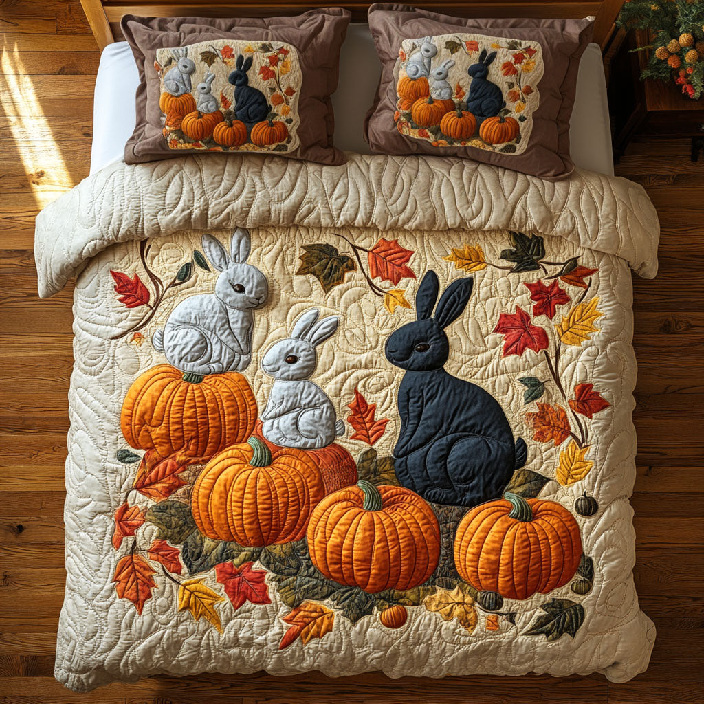 Rabbits And Gourds WY2208026CL Duvet Cover Set