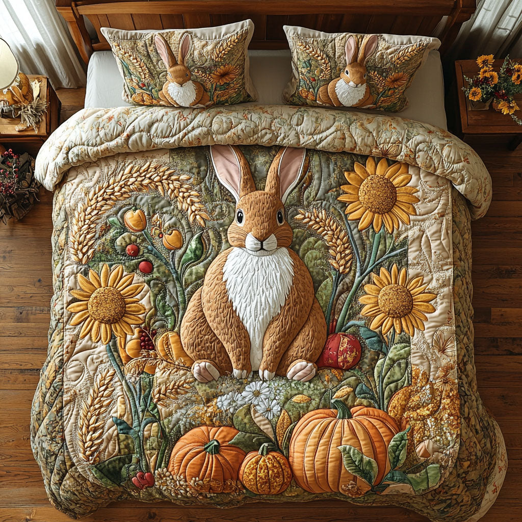The Sunken Garden Rabbit WY2208044CL Duvet Cover Set