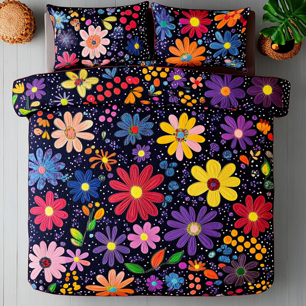 Floral Vivid Blooming WU1903026CL Duvet Cover Set
