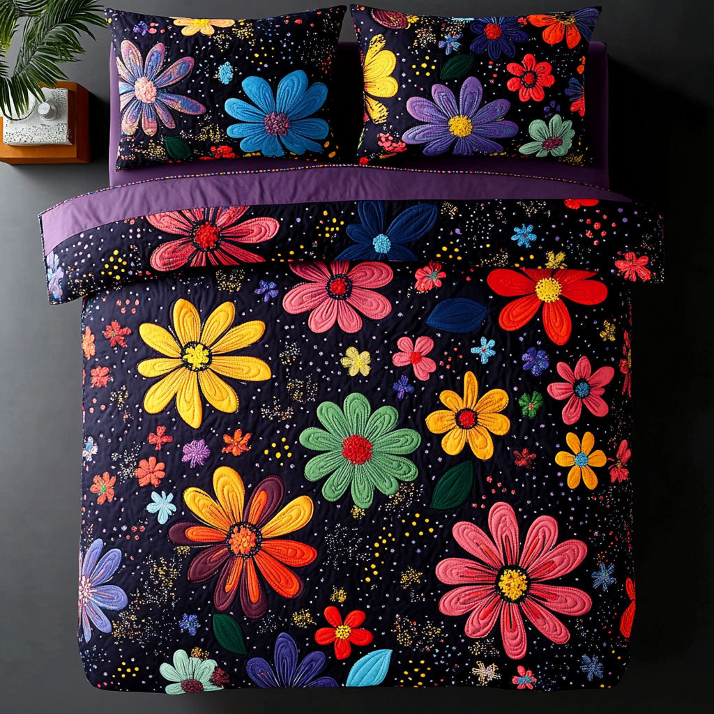Floral Vivid Blooming WU1903027CL Duvet Cover Set