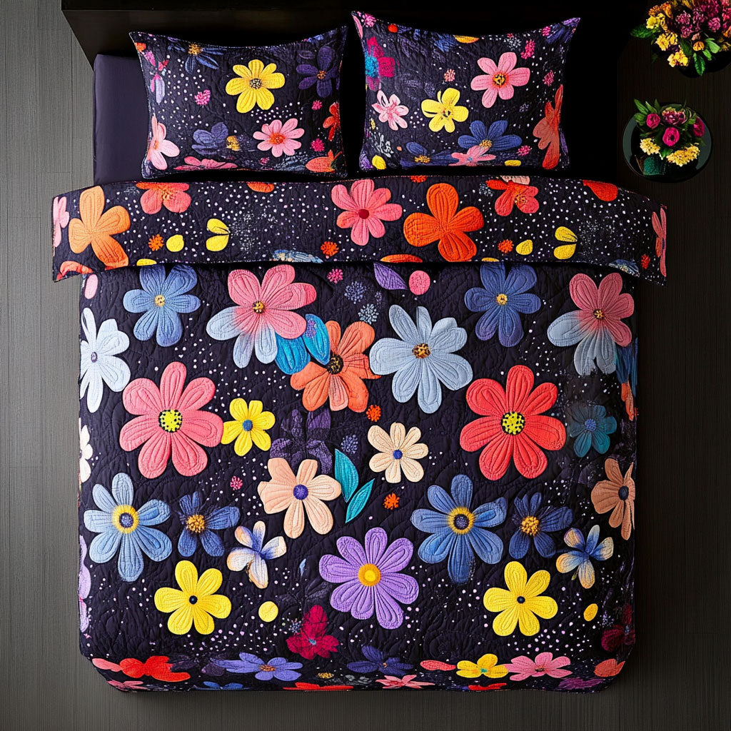 Floral Vivid Blooming WU1903028CL Duvet Cover Set