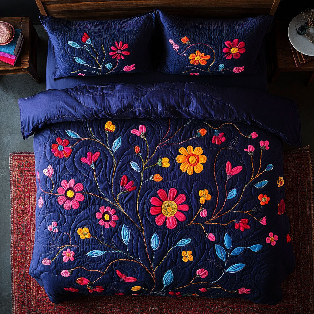 Flower Patchwork WU1903034CL Duvet Cover Set