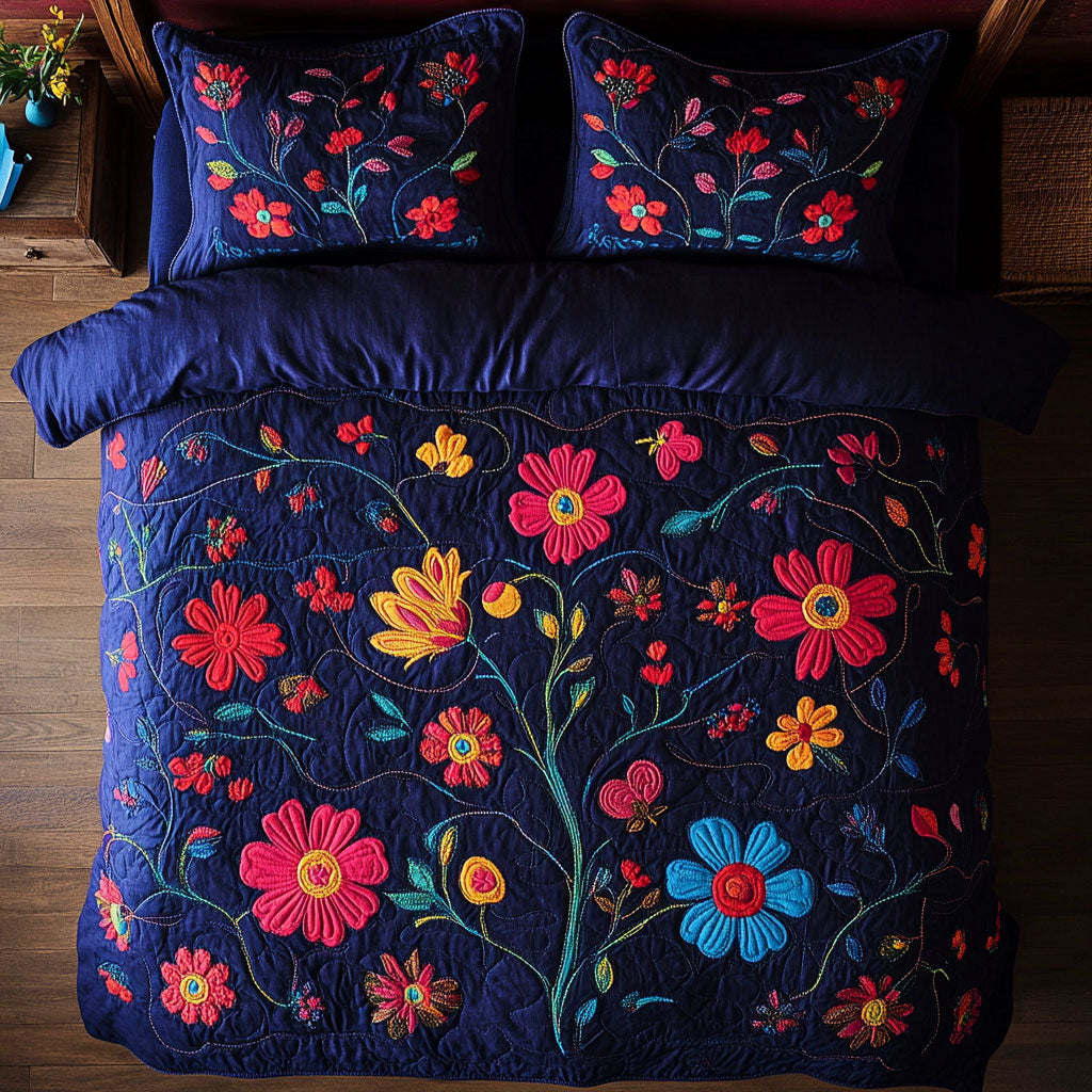 Flower Patchwork WU1903035CL Duvet Cover Set