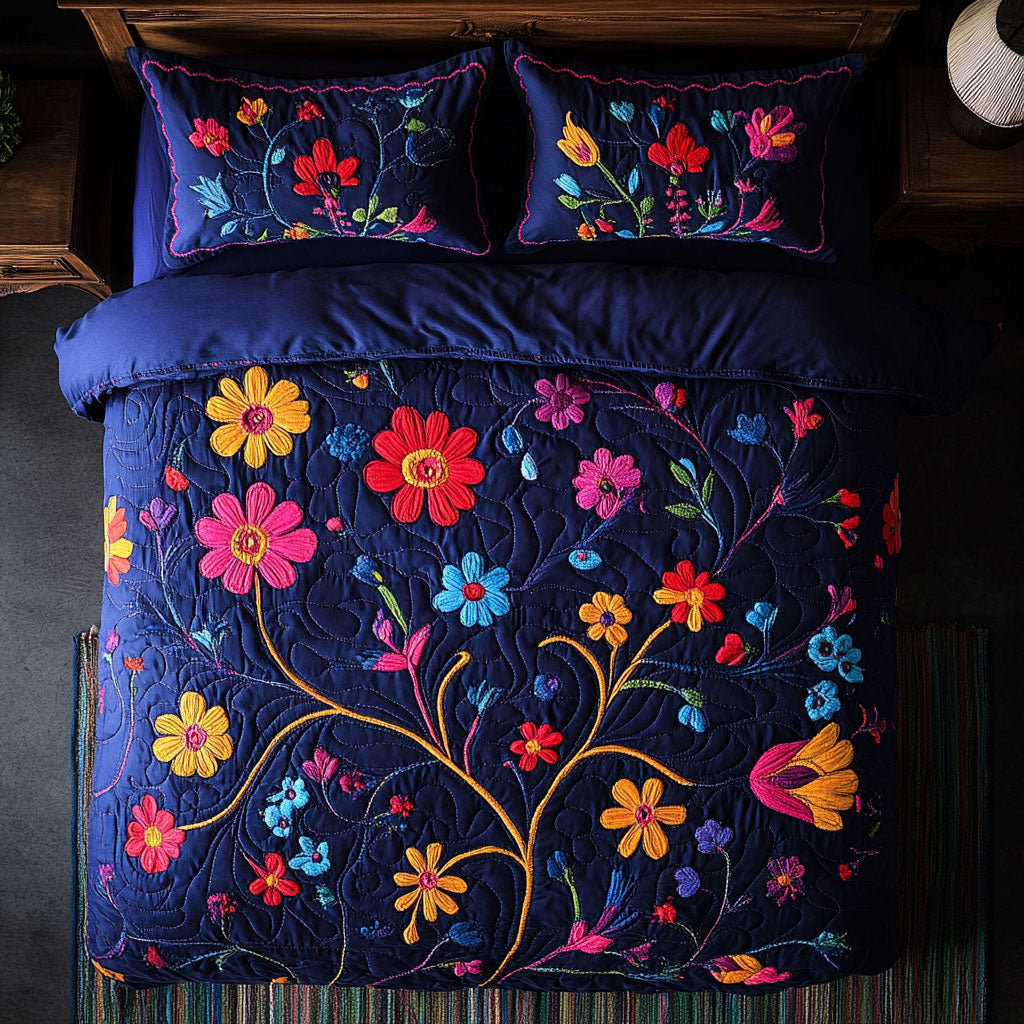 Flower Patchwork WU1903036CL Duvet Cover Set