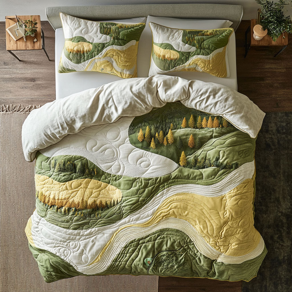 Golf Course WU1002035CL Duvet Cover Set