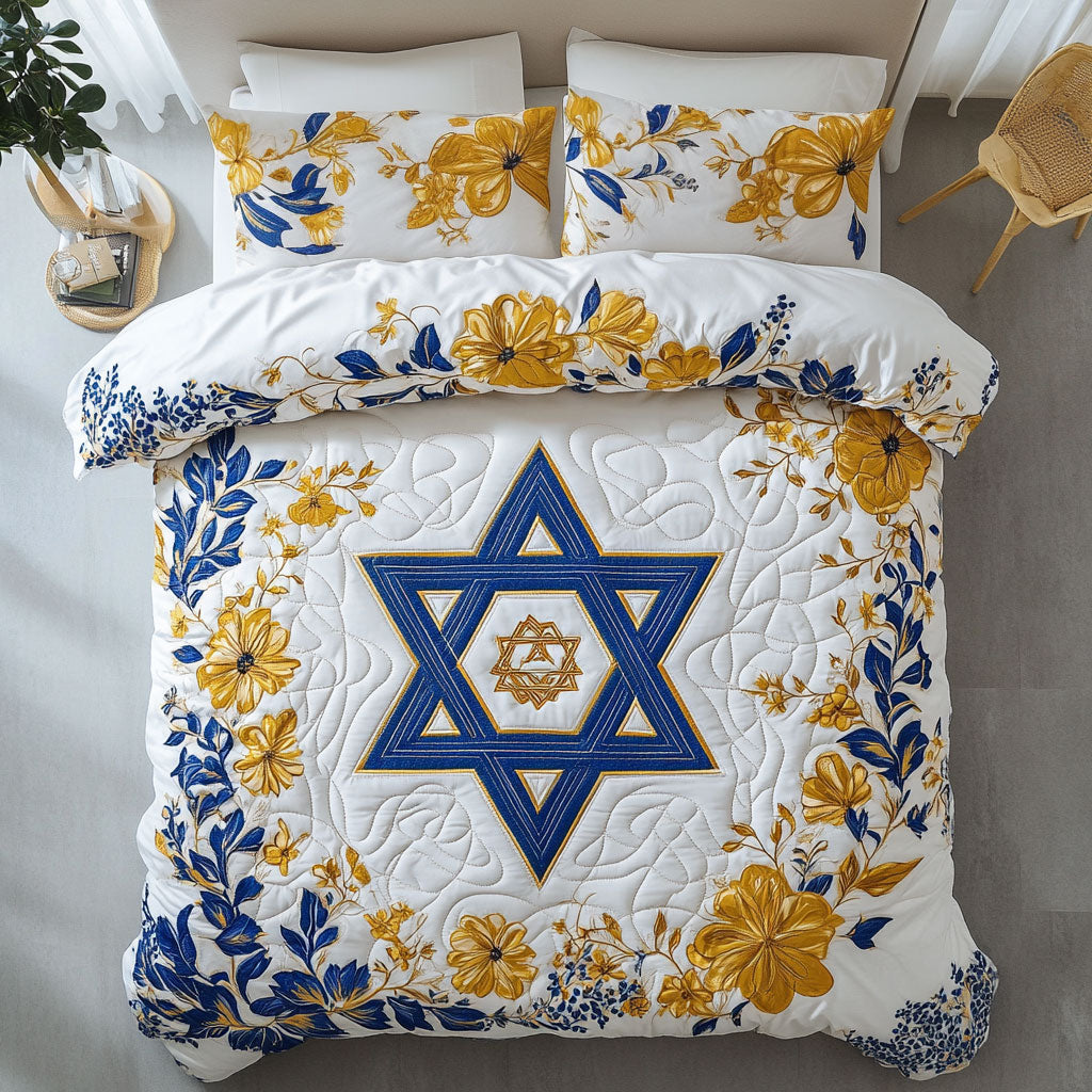 Jewish Star Of David WU1002012CL Duvet Cover Set