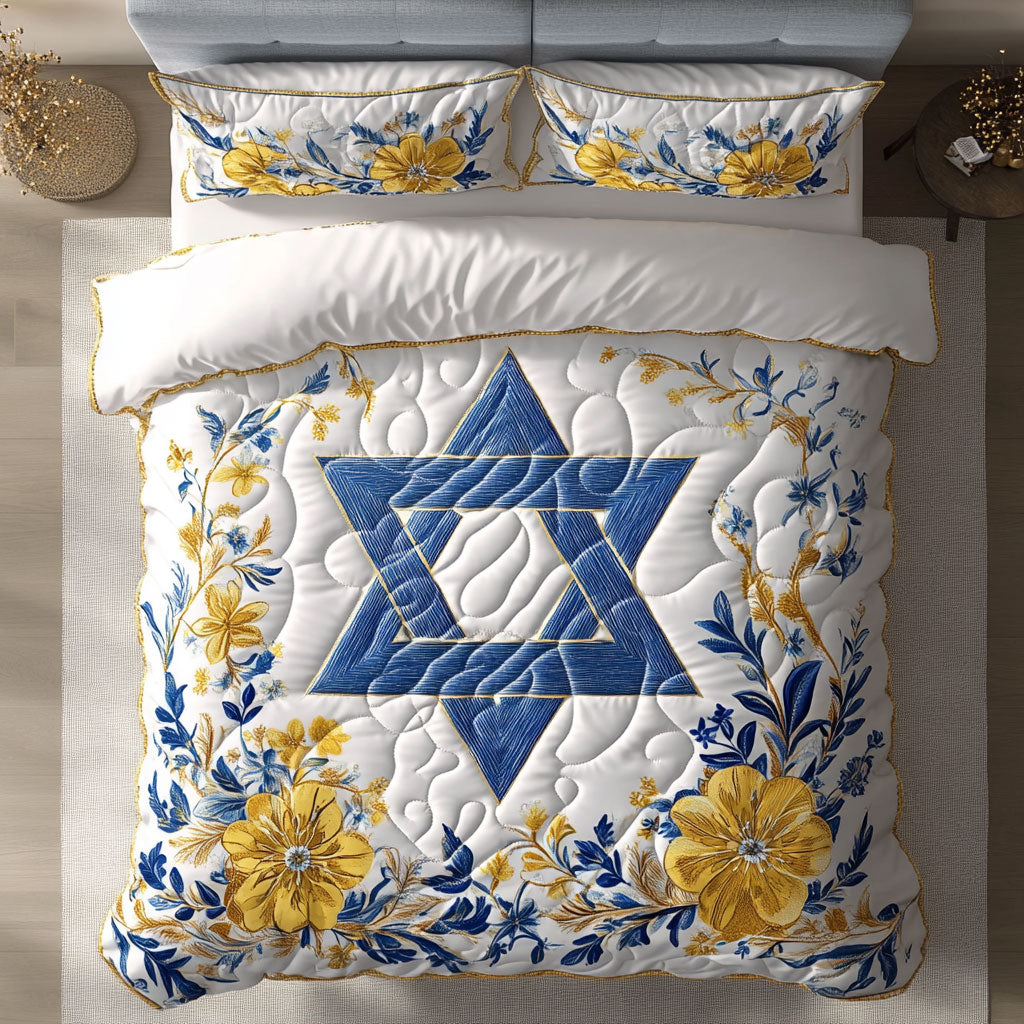 Jewish Star Of David WU1002013CL Duvet Cover Set