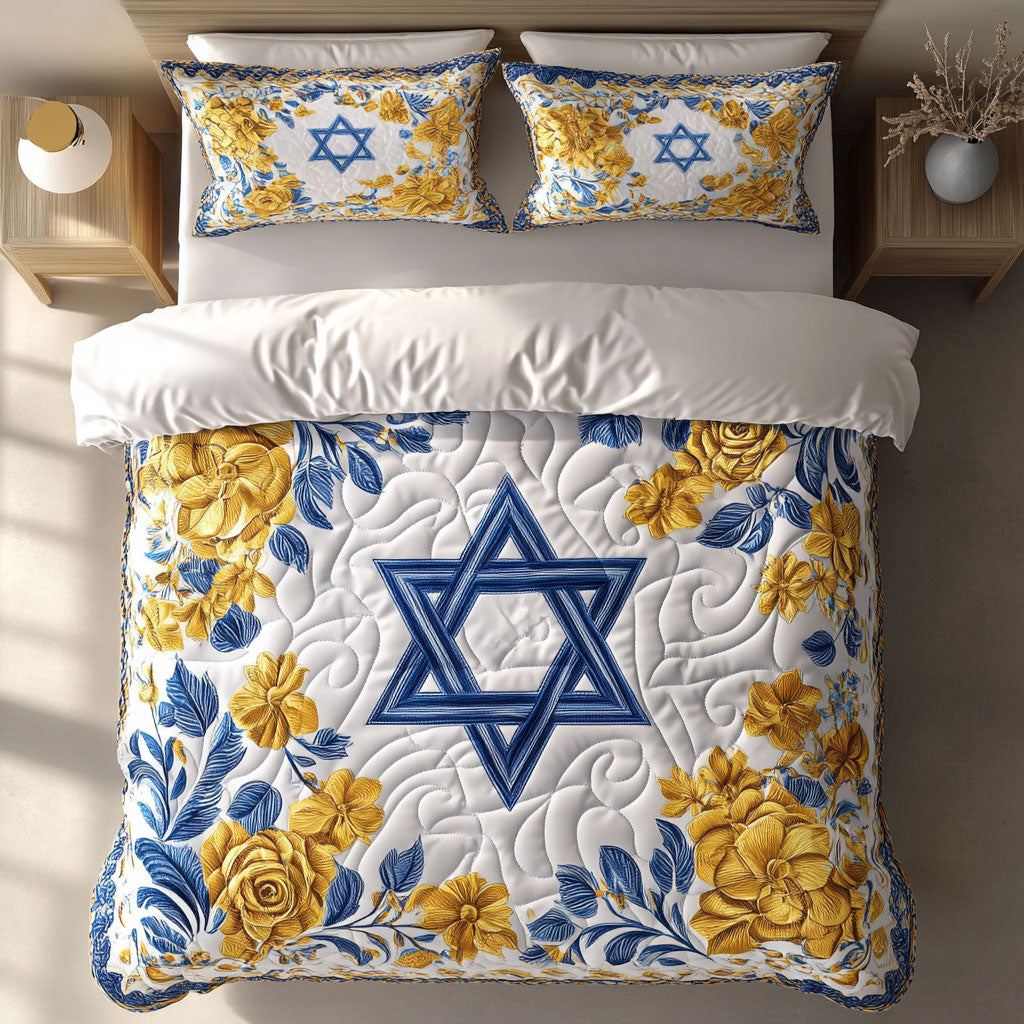 Jewish Star Of David WU1002015CL Duvet Cover Set
