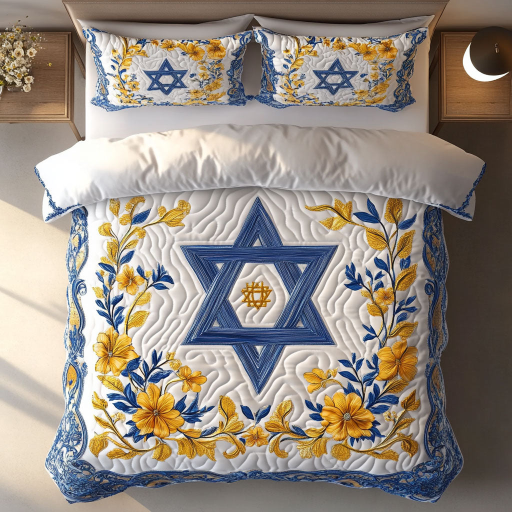 Jewish Star Of David WU1002016CL Duvet Cover Set