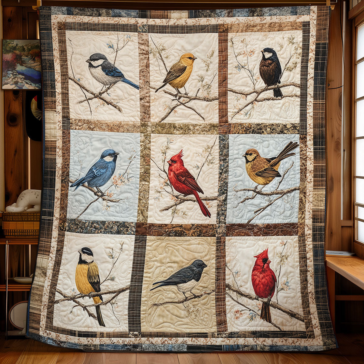 Bird WU1002122CL Quilt