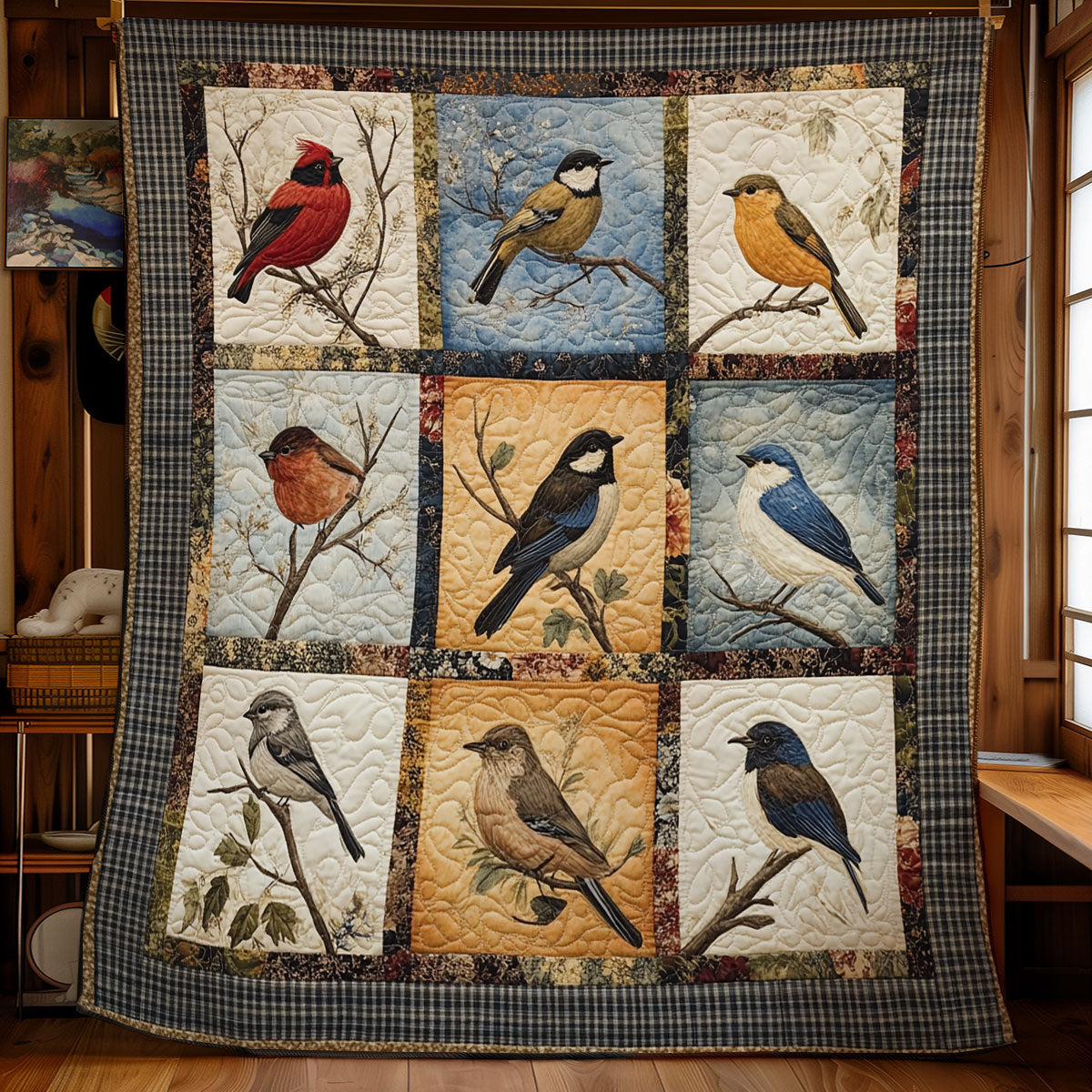 Bird WU1002124CL Quilt