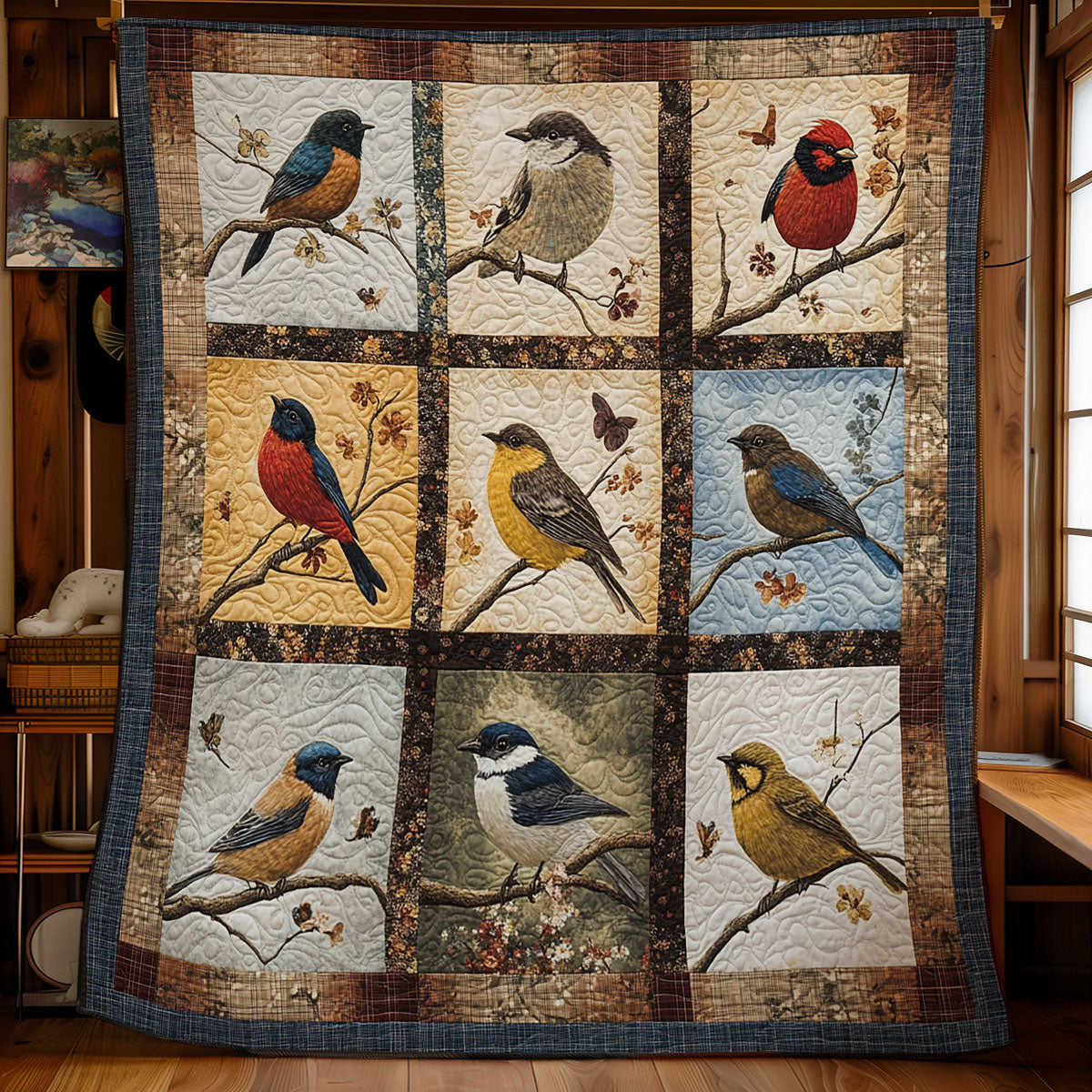 Bird WU1002126CL Quilt