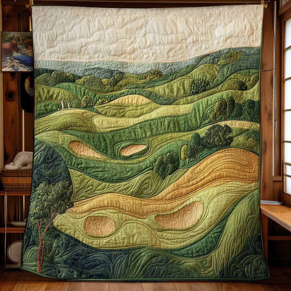 Golf Course WU1002117CL Quilt