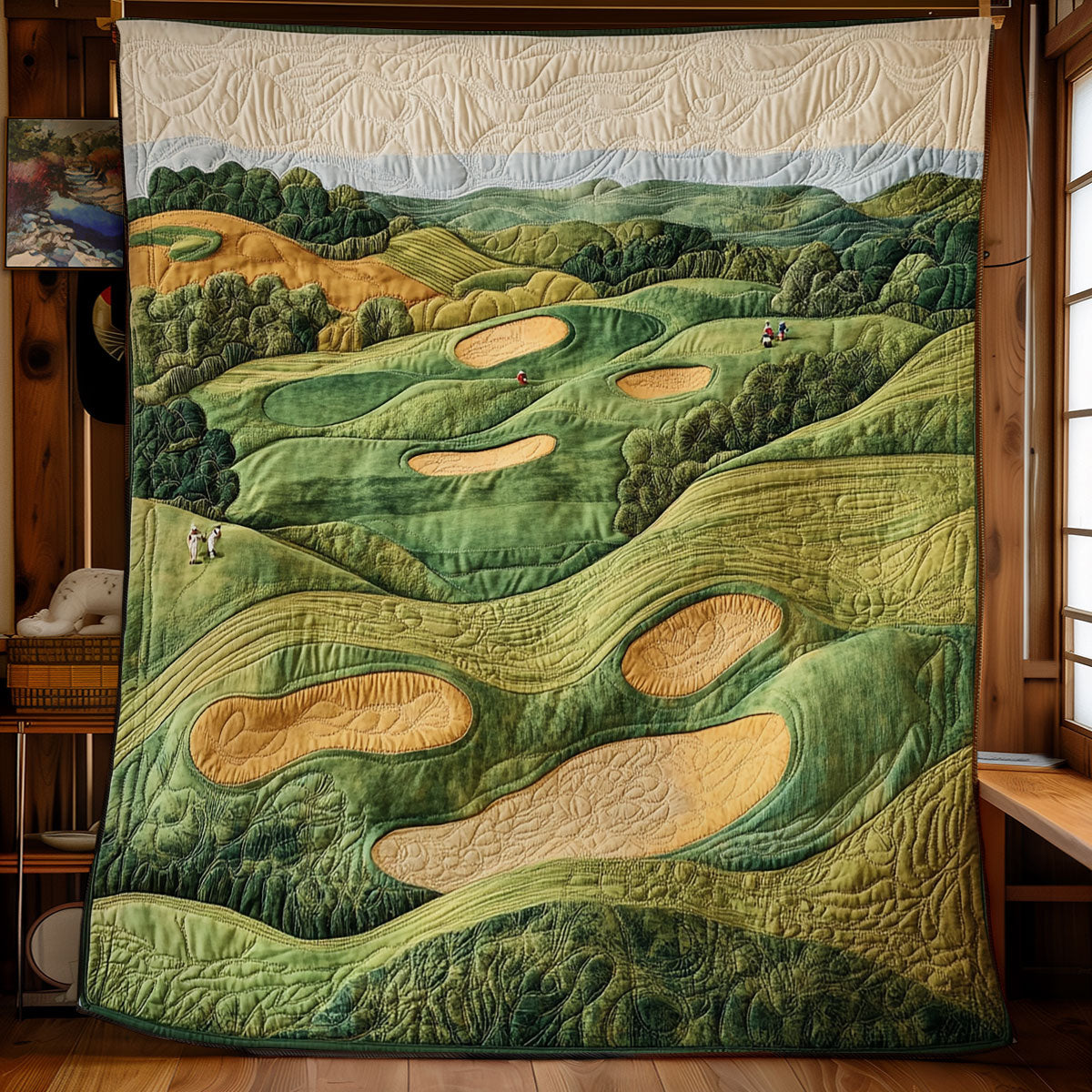 Golf Course WU1002119CL Quilt