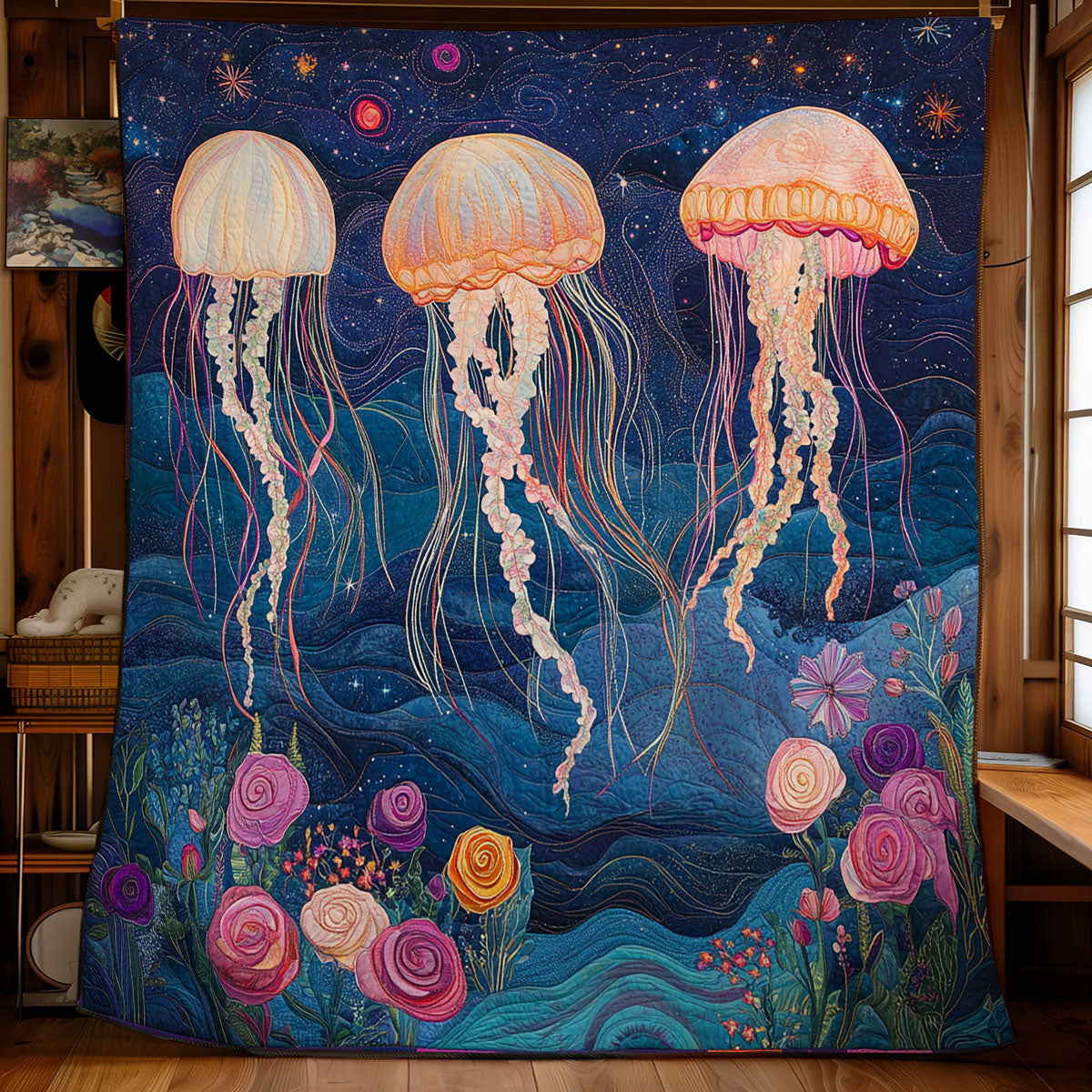 Jellyfish WU1002099CL Quilt