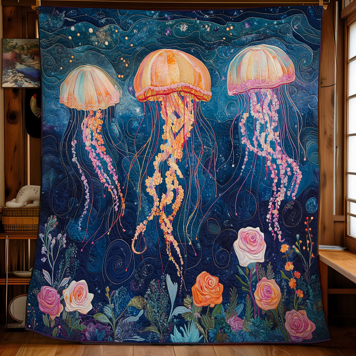 Jellyfish WU1002100CL Quilt