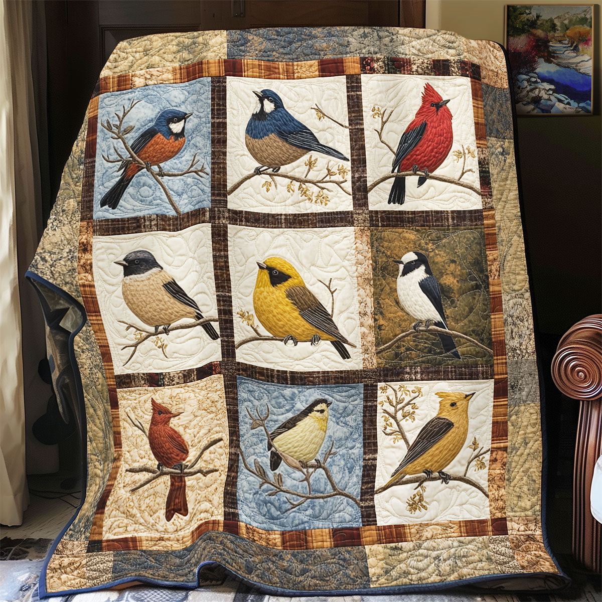 Bird WU1002127CL Quilt