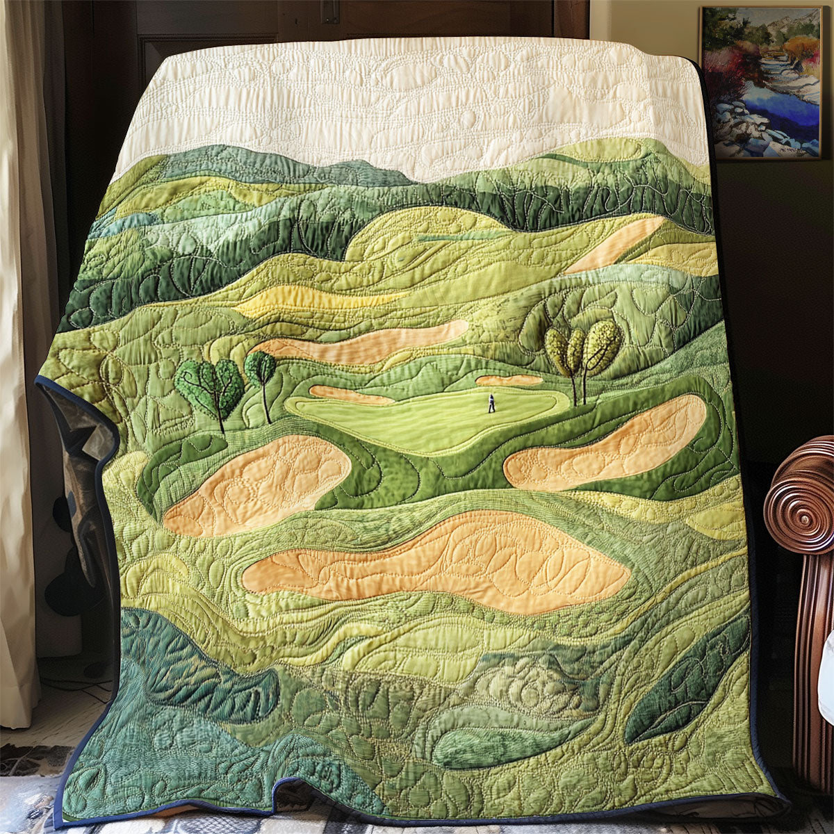 Golf Course WU1002120CL Quilt