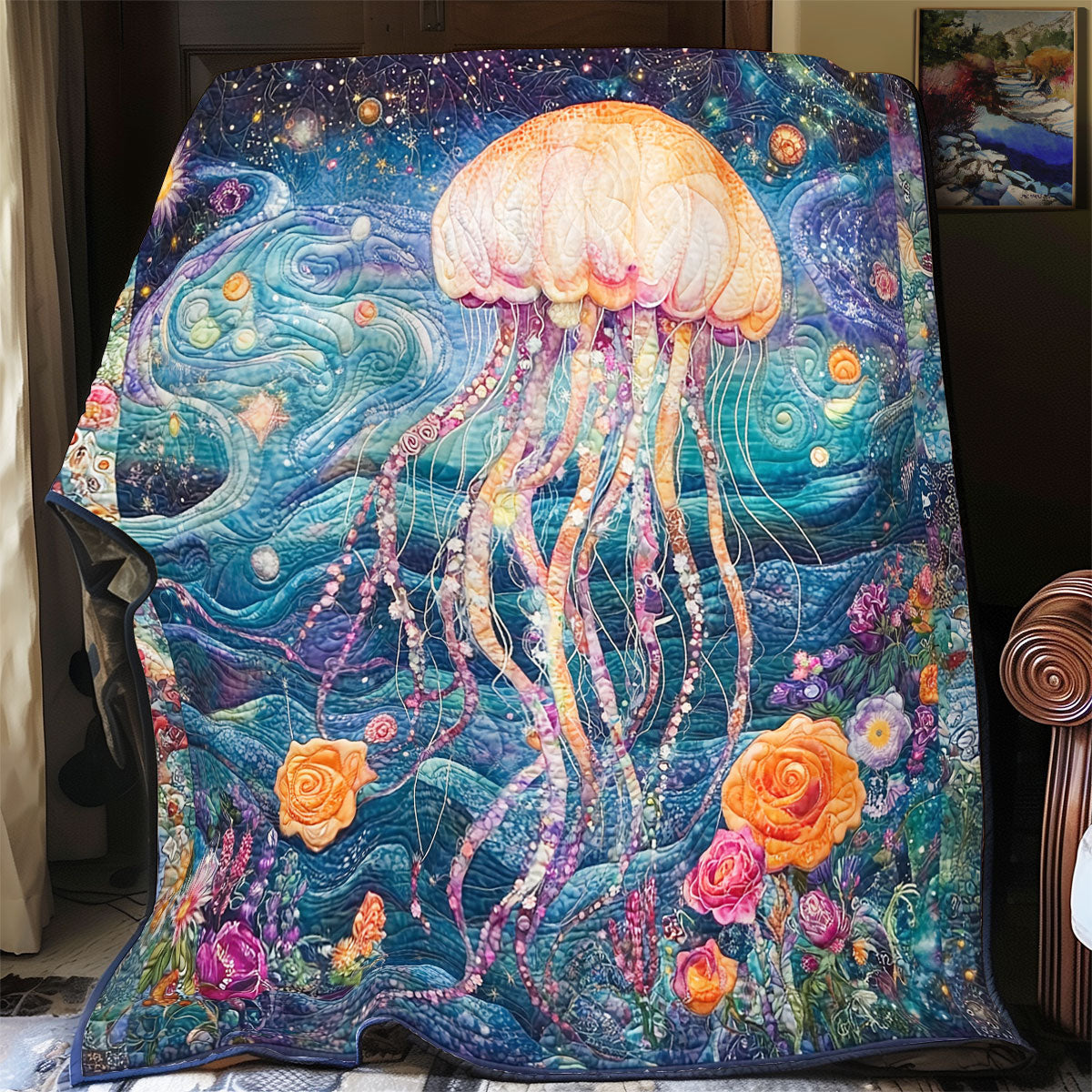 Jellyfish WU1002098CL Quilt