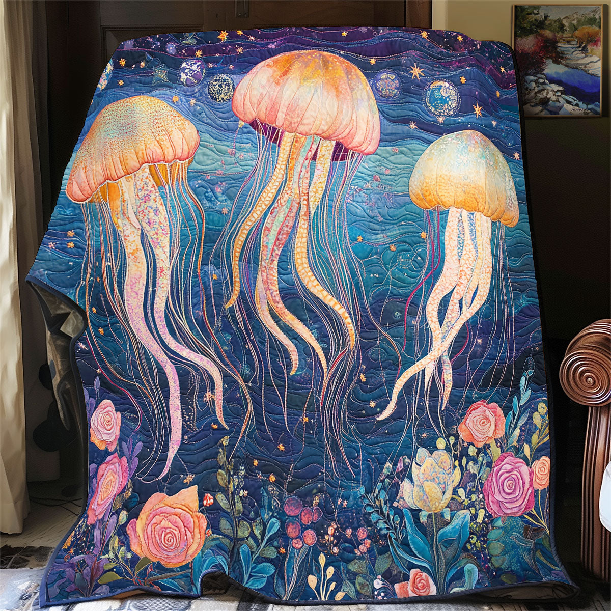 Jellyfish WU1002101CL Quilt