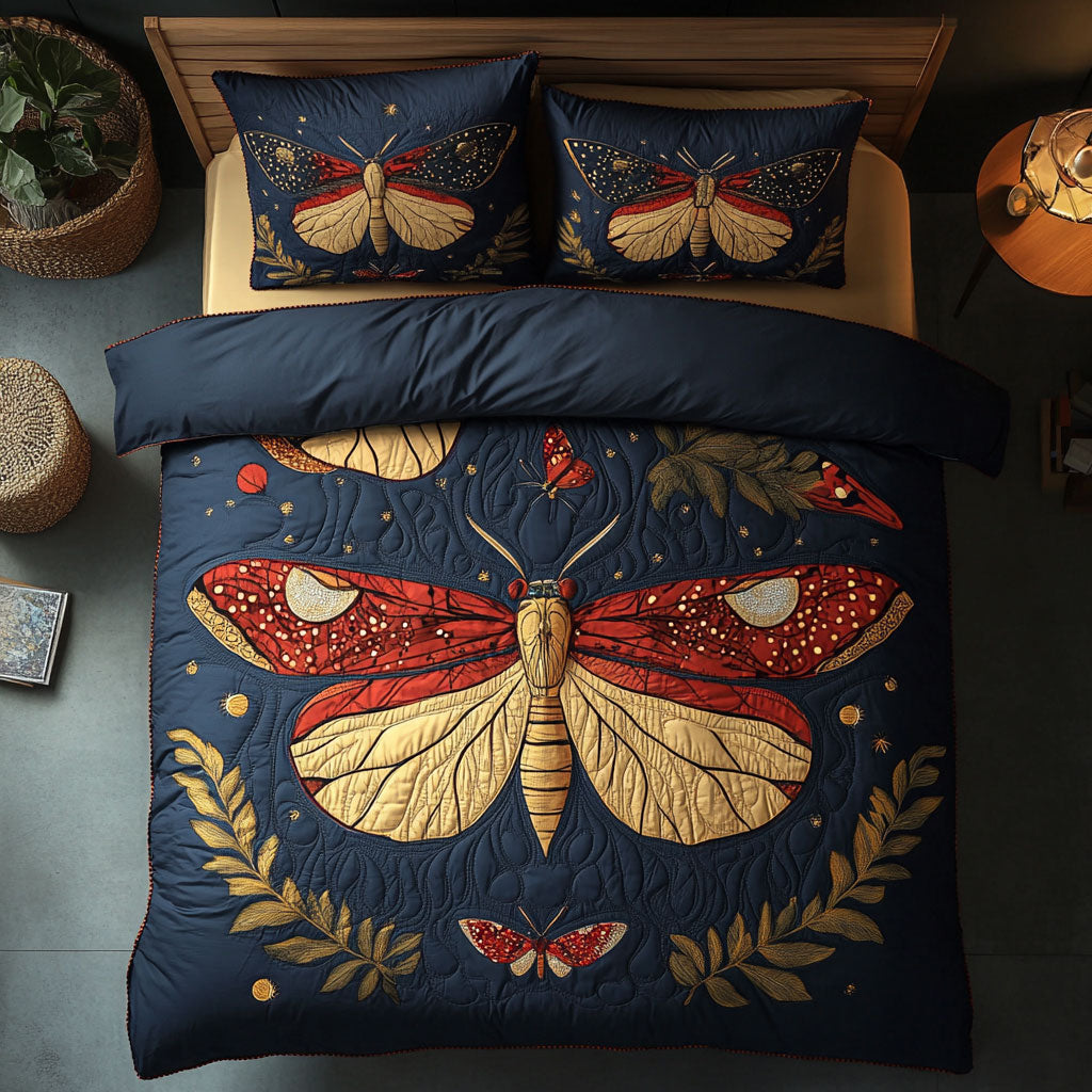 Moth Moonlit Wings WU1903095CL Duvet Cover Set